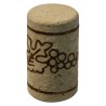 TAPPO PER VINO SEMISINTETICO 'TECNOCORK' mm 24 x 42 supercork cf. 100 pz