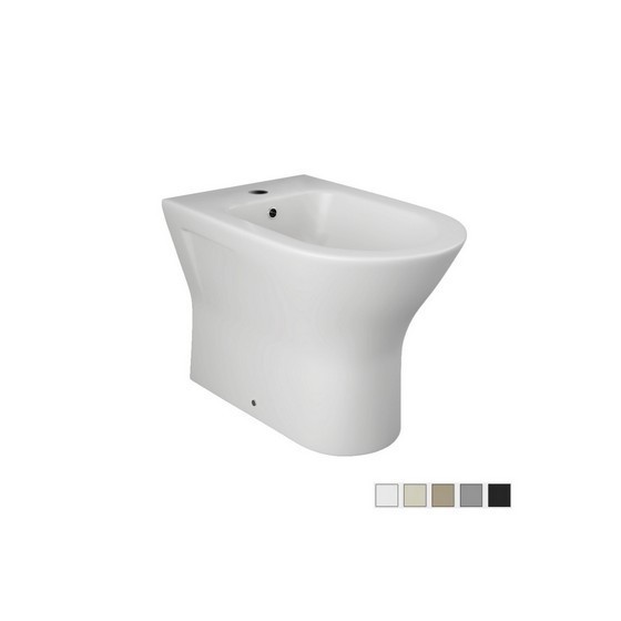 BIDET FILO MURO FEELING - Er. Rub - Grigio Opaco Matt