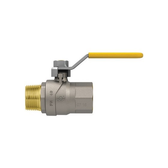 VALVOLA A SFERA GAS CON LEVA FUTURGAS MF - 1"1/4  DN 32