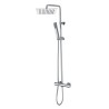 COLONNA DOCCIA TETIS L10152 CON MISCELATORE TERMOSTATICO - Cromo