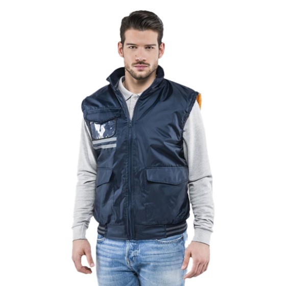 GILET IMBOTTITO 'SLOW' taglia XL - blu