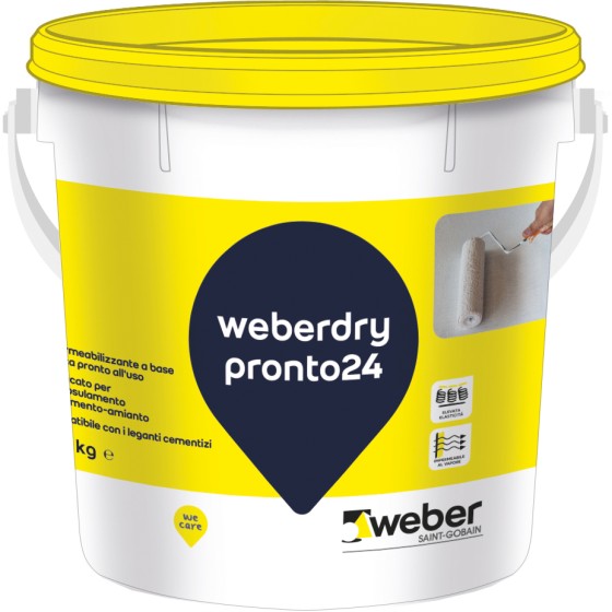 Weberdry Pronto24 kg5 rosso