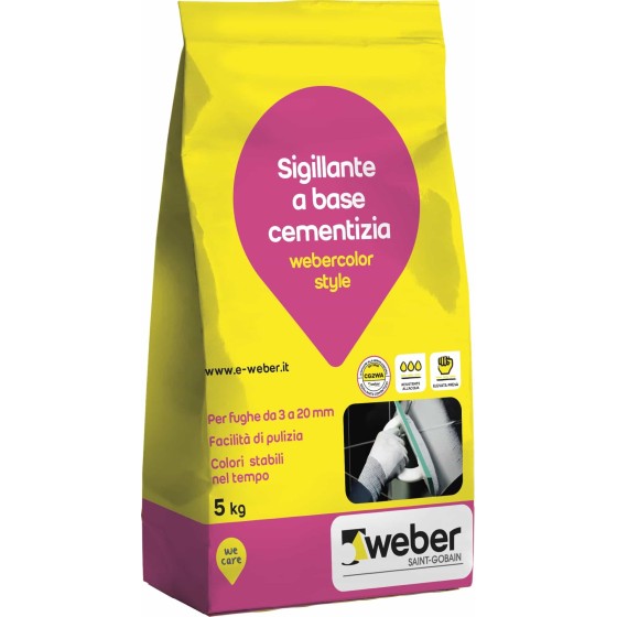 Webercolor style kg 5 col. 610 ardesia