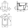 Bidet filo parete - 21