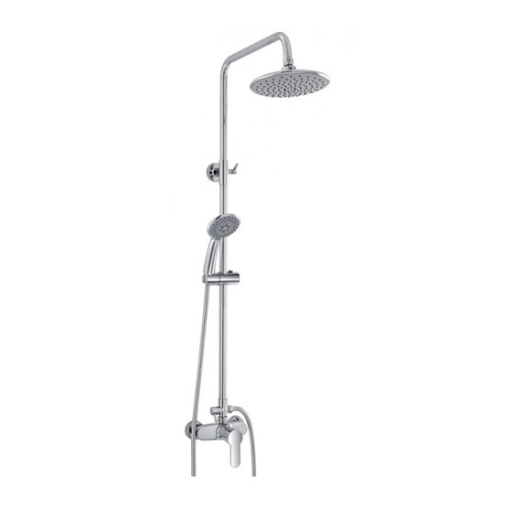 COLONNA DOCCIA PLATINUM - Cromo