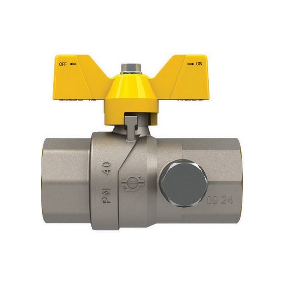 VALVOLA A SFERA GAS CON FARFALLA FUTURGAS FF - 1"  DN 25