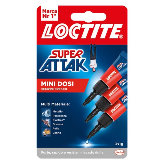 SUPER ATTAK 'LIQUID' 3 pezzi da gr.1 - mini dosi